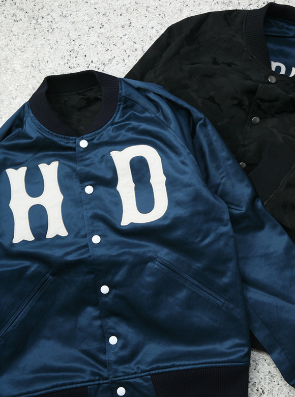 .01 HARDBIRDのヴァーシティジャケット