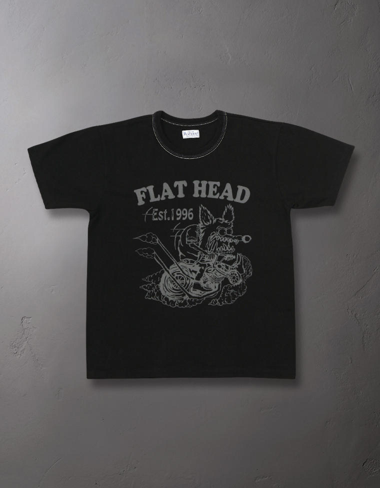 ウェブショップ限定カラー Tシャツ- WOLF BIKER -