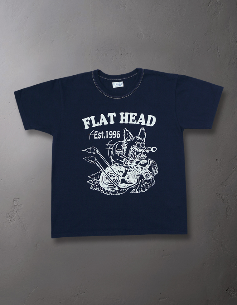 ウェブショップ限定カラー Tシャツ- WOLF BIKER -
