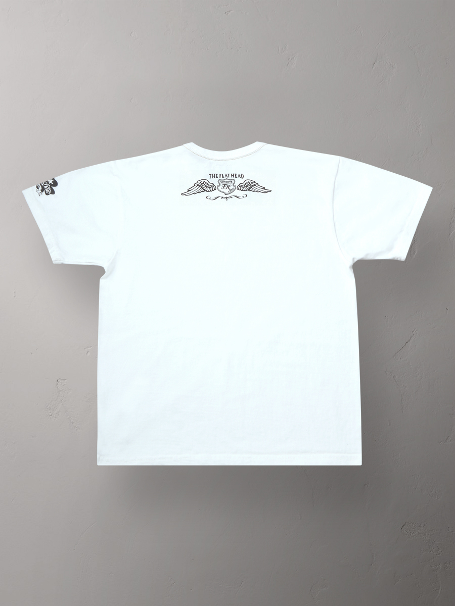 3本針の1本外し Tシャツ FN-THC-019