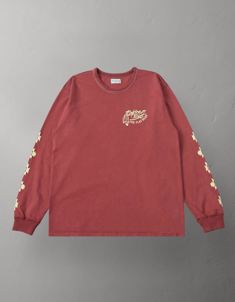 長袖Tシャツ - GOLDEN TICKET -
