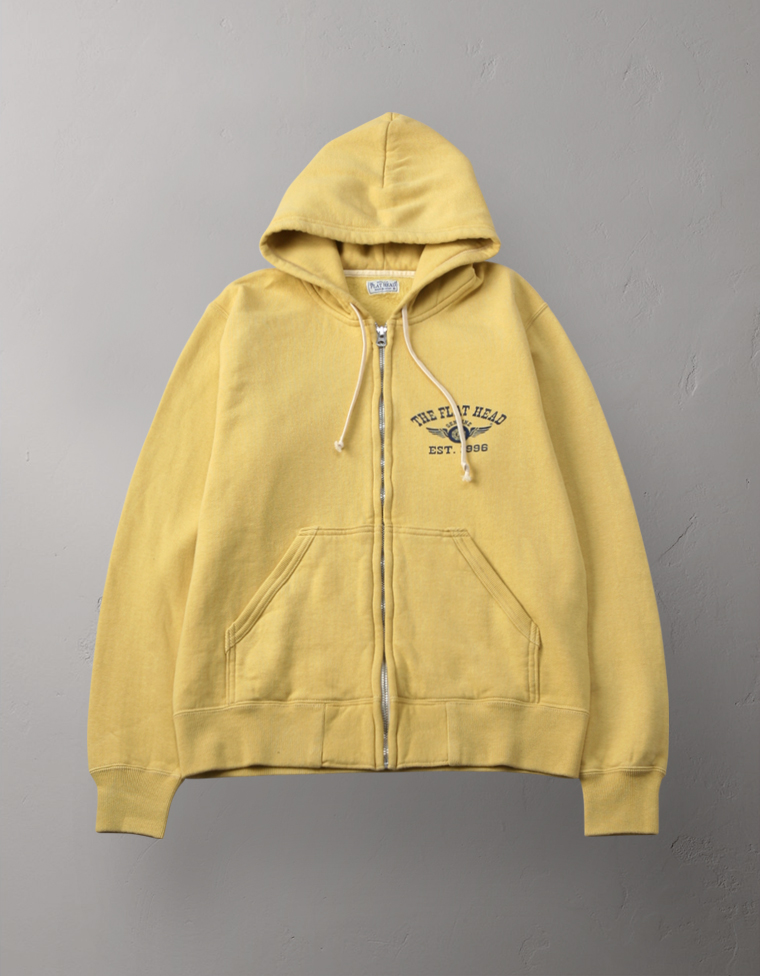 フルジップスウェットパーカー 裏起毛- FLYING WHEEL -