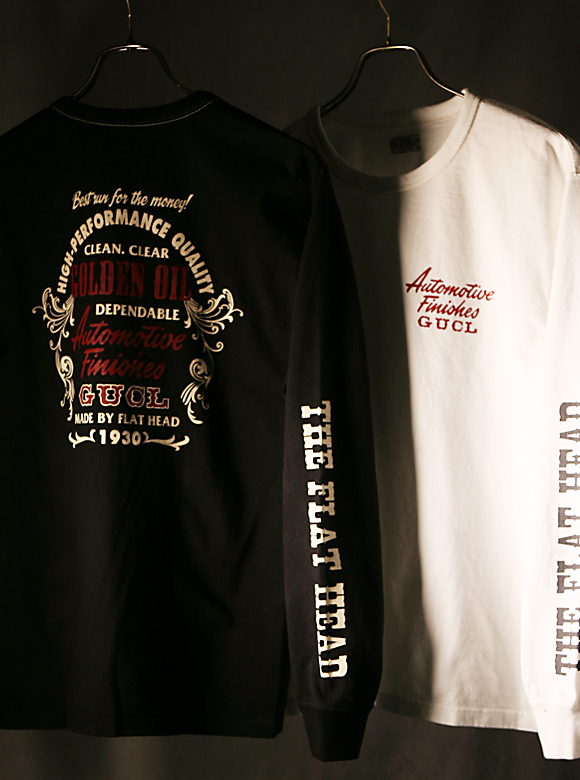 .01 コットン100％による度詰生地を使用した肉厚でコシ感のあるロングスリーブTシャツ