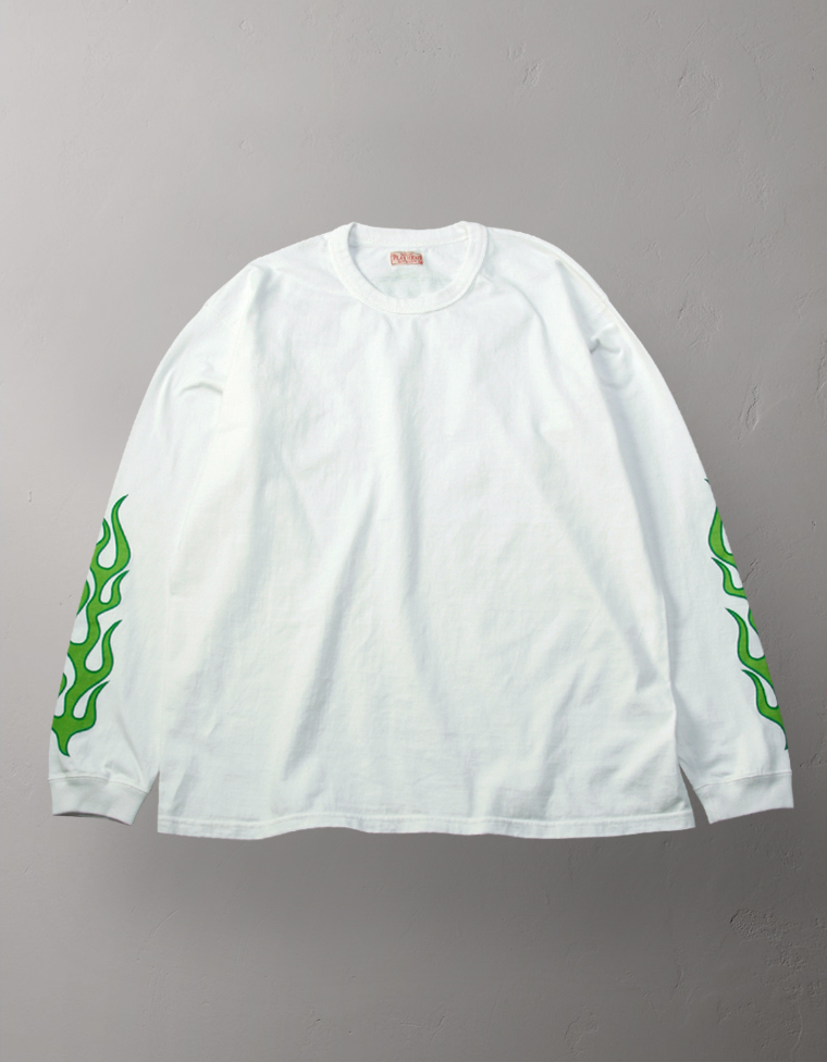 ビッグシルエット ロングスリーブTシャツ - FLYING WHEEL -