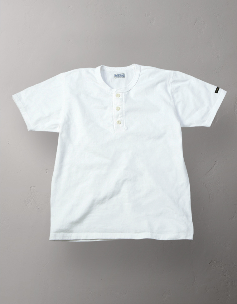 ヘンリーネックTシャツ