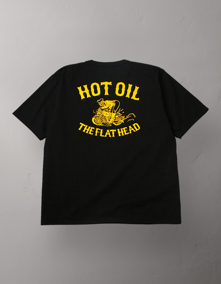 ビッグシルエット Tシャツ - HOT OIL -