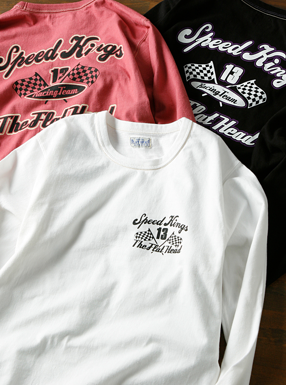 .01 コットン100％による度詰生地を使用した肉厚でコシ感のあるロングスリーブTシャツ