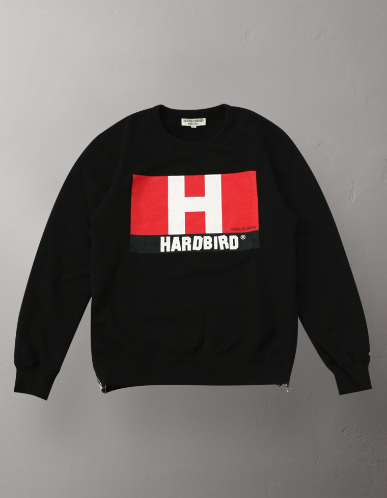 クルーネックスウェット 裏パイル- HARDBIRD HOME -