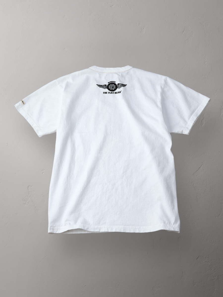 3本針の1本外し Tシャツ FN-THC-003