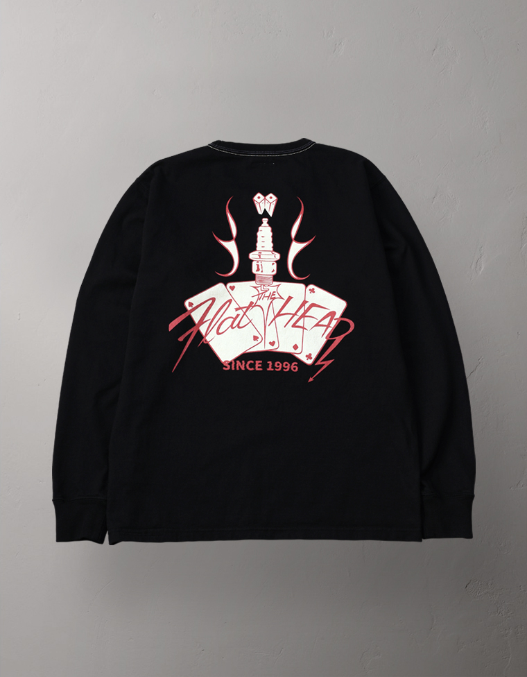 ロングスリーブTシャツ - THE Flat HEAD