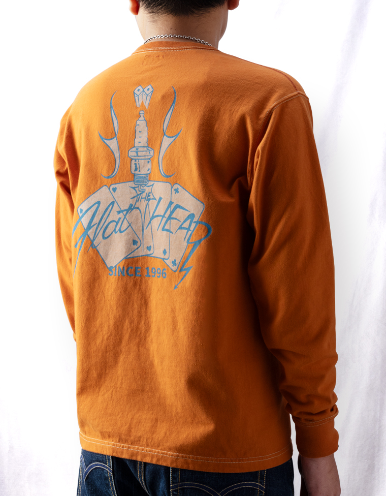 ロングスリーブTシャツ - THE Flat HEAD