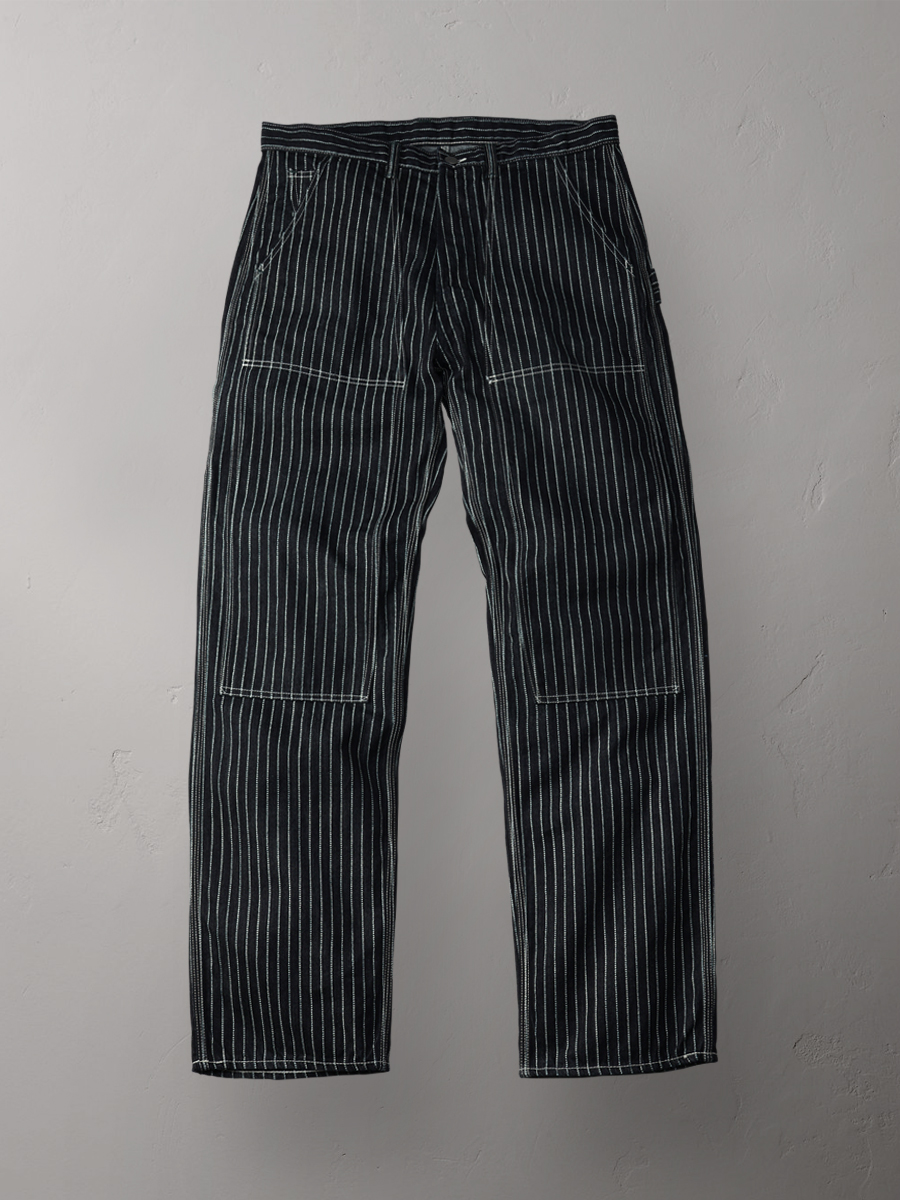 10oz ウォバッシュデニム ダブルニーペインターパンツ FN-DP-701