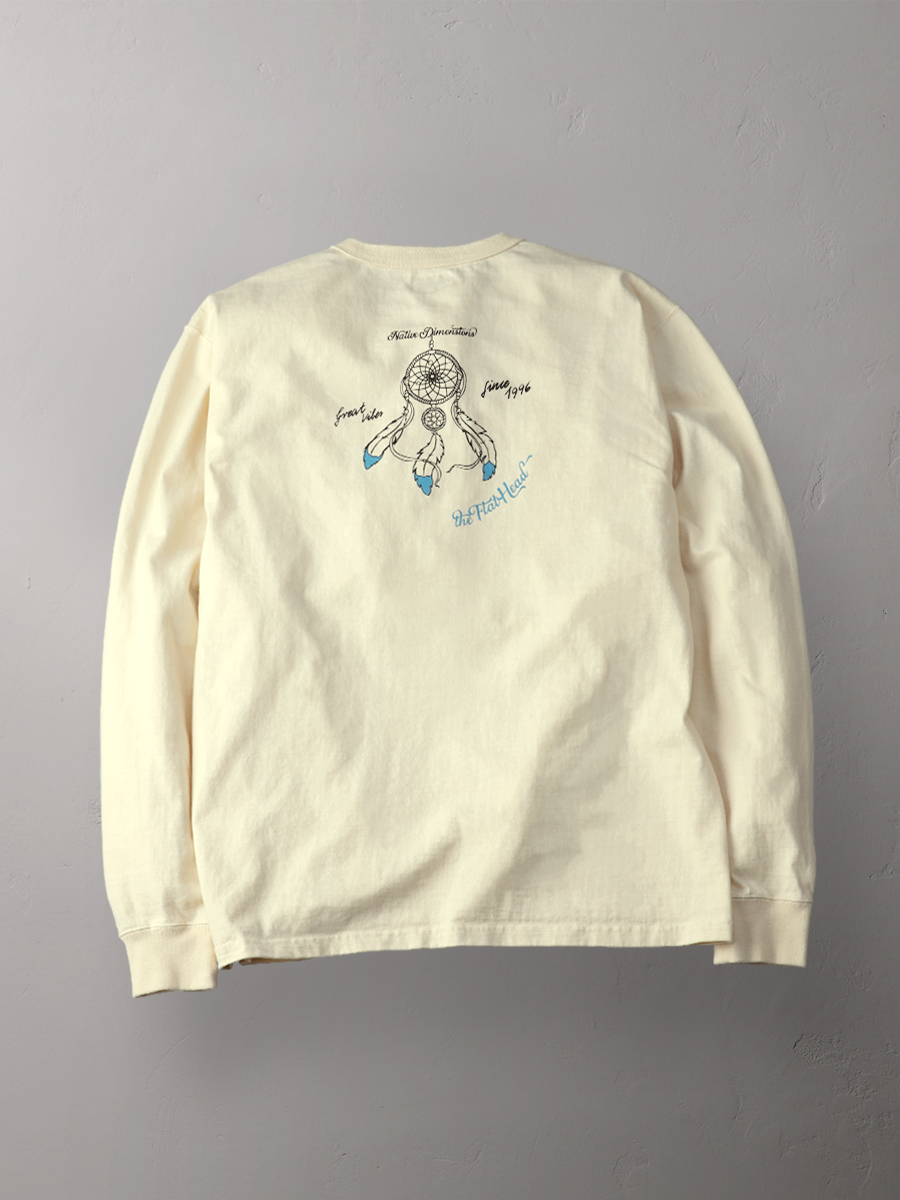 ウェブショップ限定 ヘンリーネック ロングスリーブTシャツ FN-TSHL-003EC