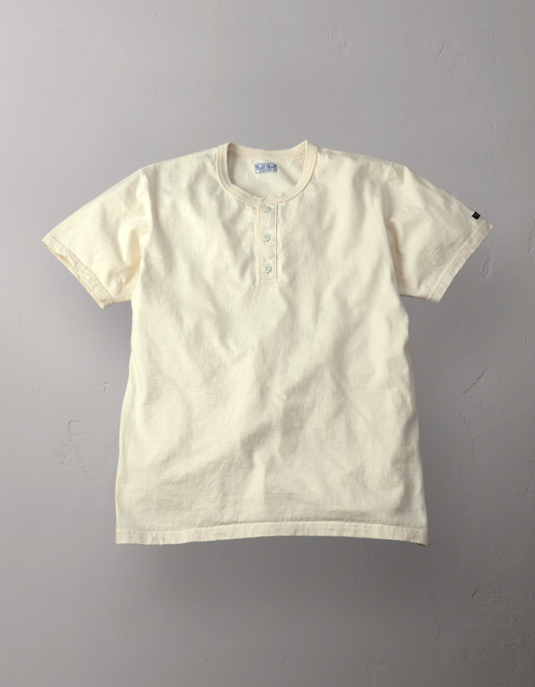 ヘンリーネックTシャツ