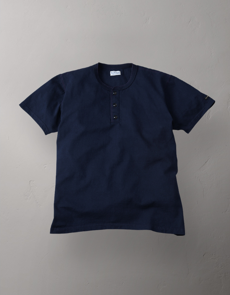 ヘンリーネックTシャツ