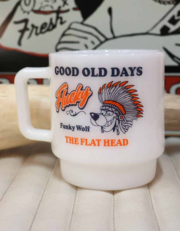 ウェブショップ限定ミルクガラス マグカップ - GOOD OLD DAYS -