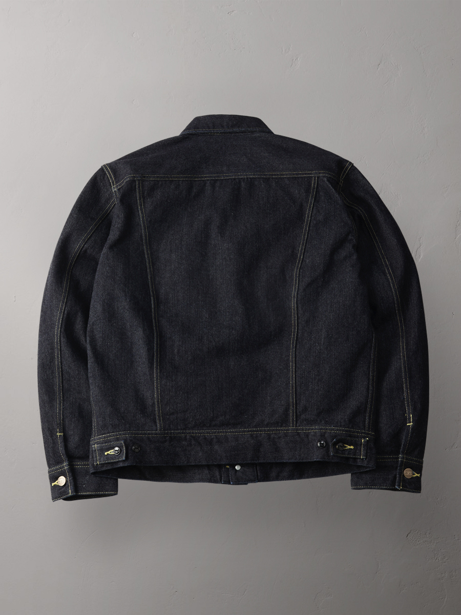 14.5oz 左綾ジンバブエコットン デニムジャケット FN-OJ-D103