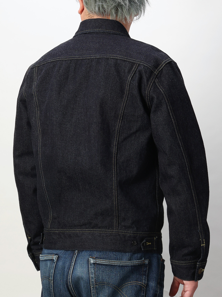 14.5oz 左綾ジンバブエコットン デニムジャケット FN-OJ-D103