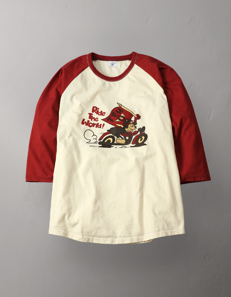 ラグラン 七分袖Tシャツ - R. T. W