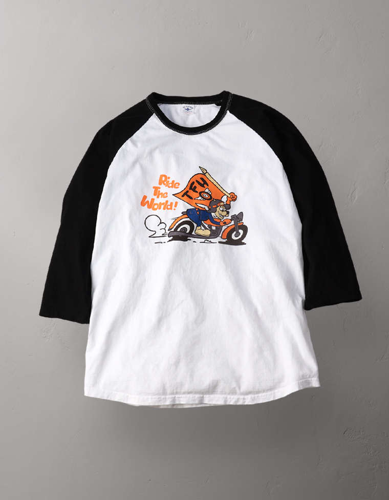 ラグラン 七分袖Tシャツ - R. T. W