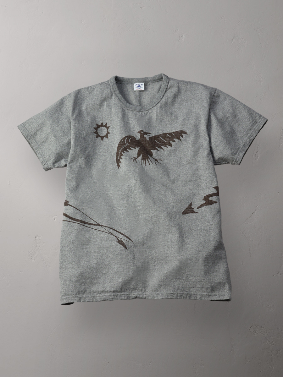 3本針の1本外し Tシャツ FN-THC-051