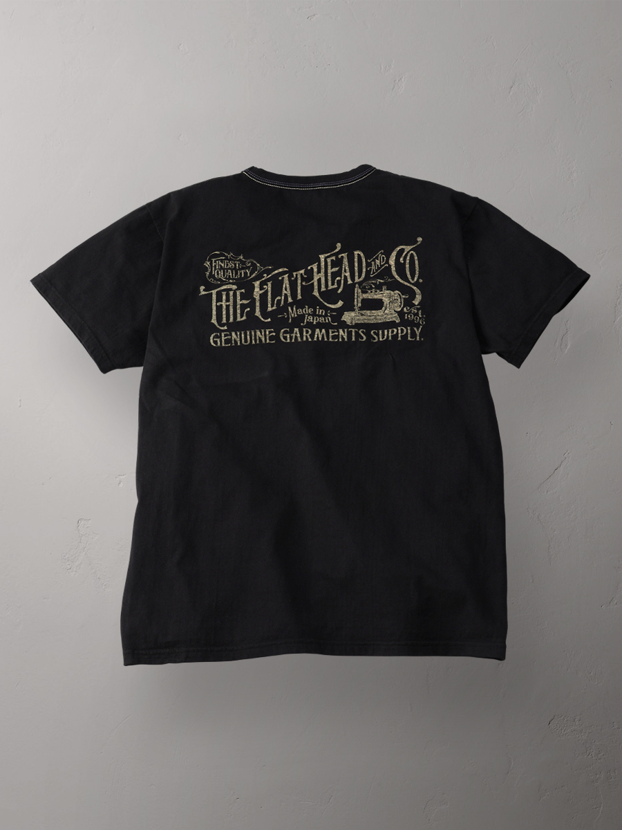 3本針の1本外し Tシャツ FN-THC-052