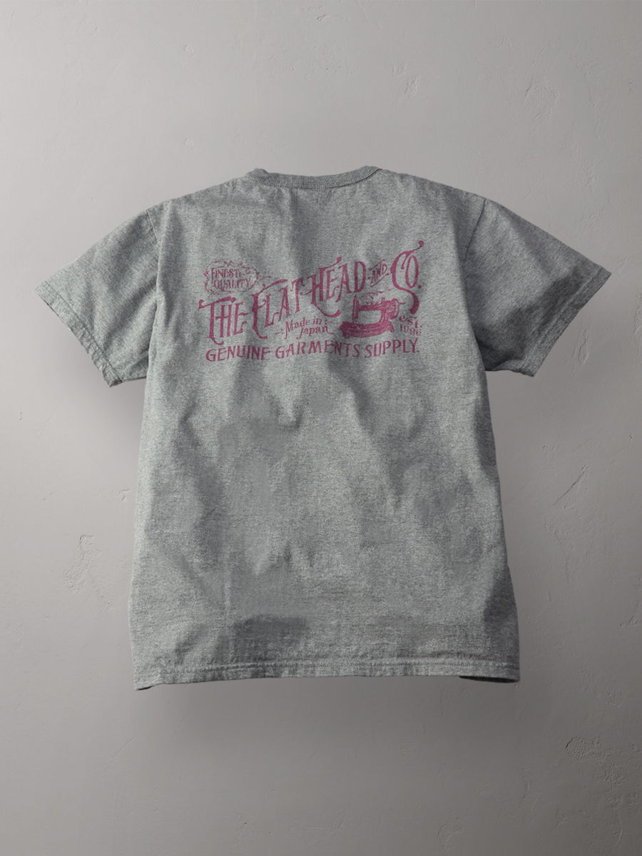 3本針の1本外し Tシャツ FN-THC-052