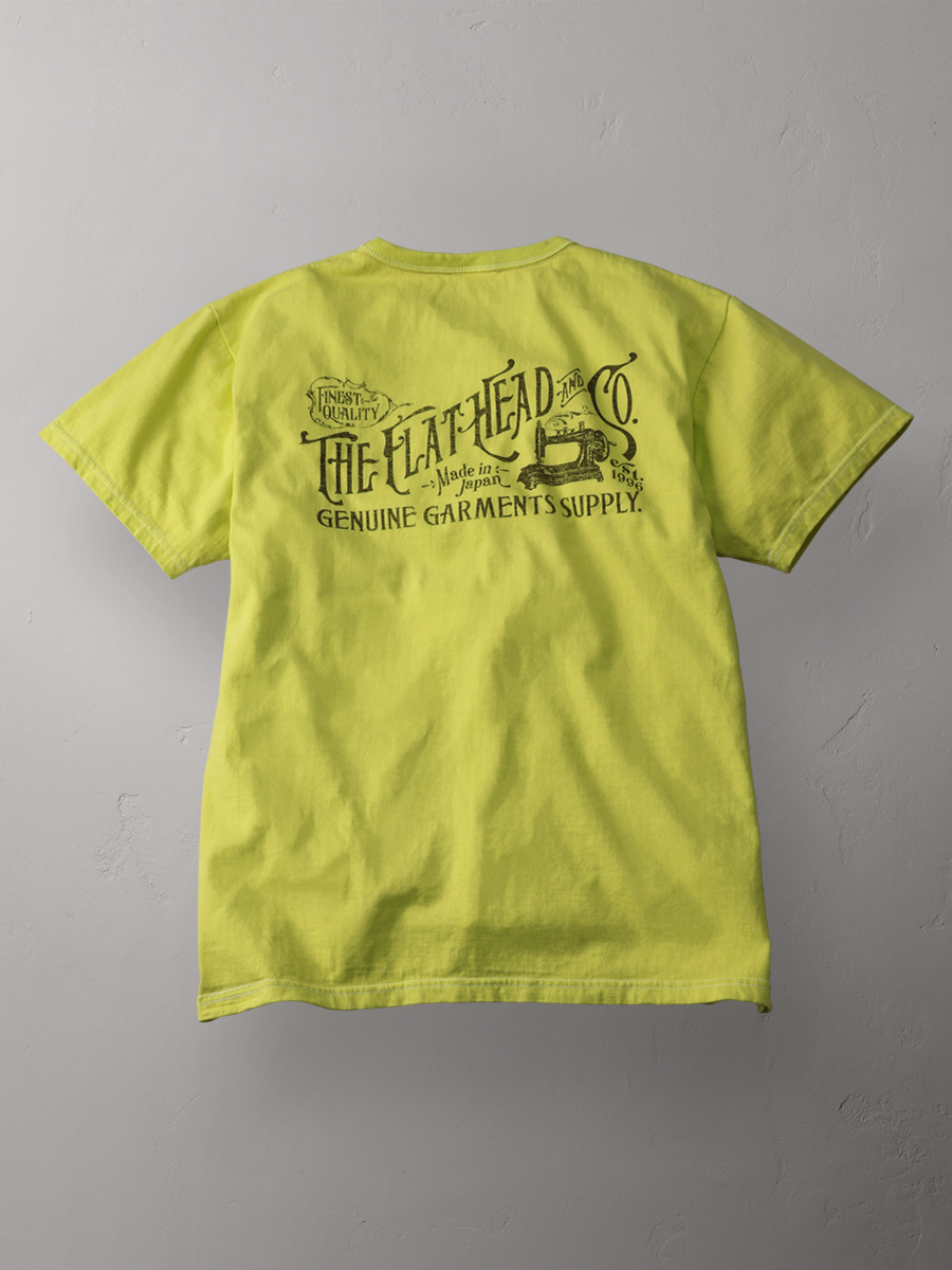 3本針の1本外し Tシャツ FN-THC-052