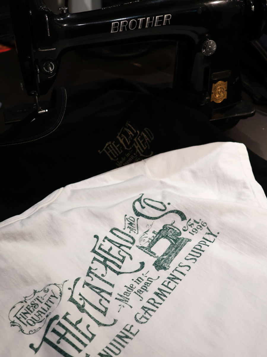 3本針の1本外し Tシャツ FN-THC-052