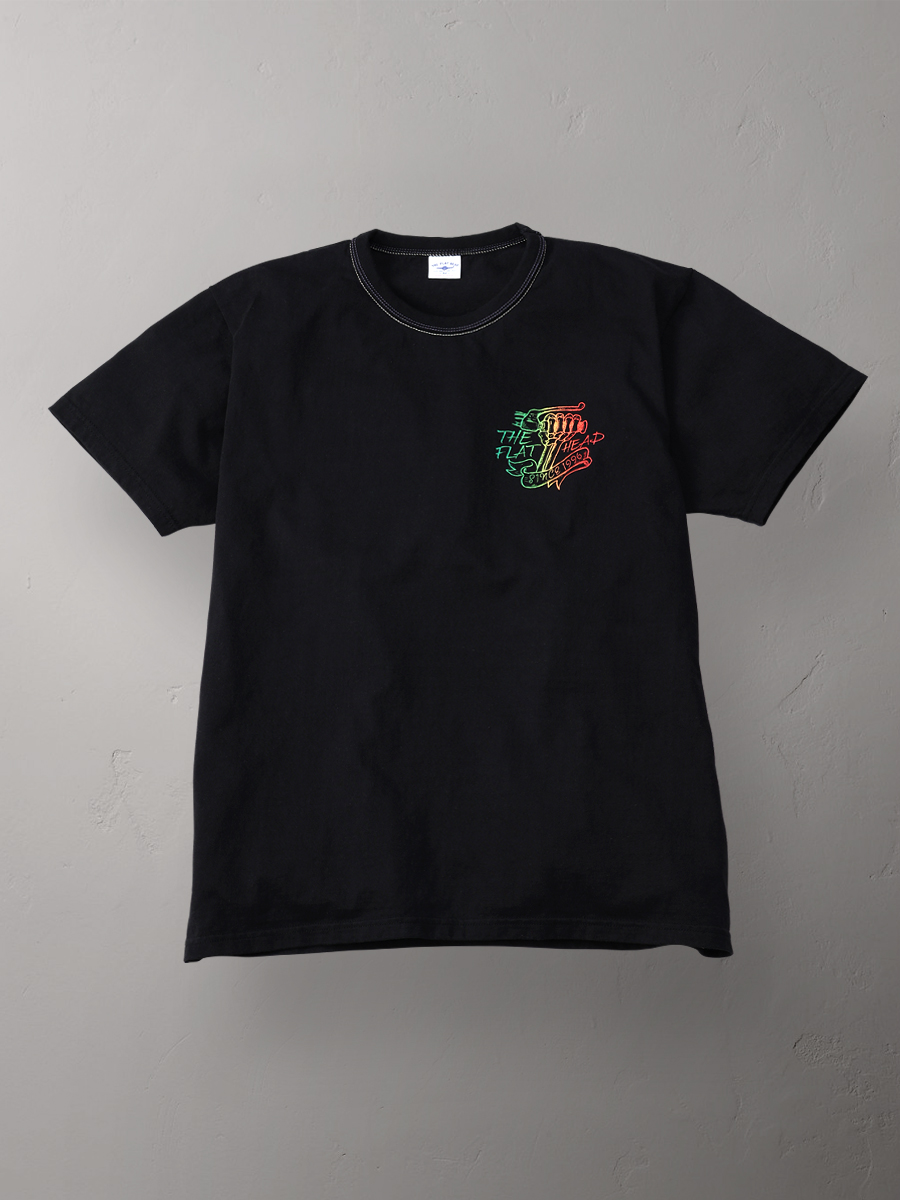 3本針の1本外し Tシャツ FN-THC-053