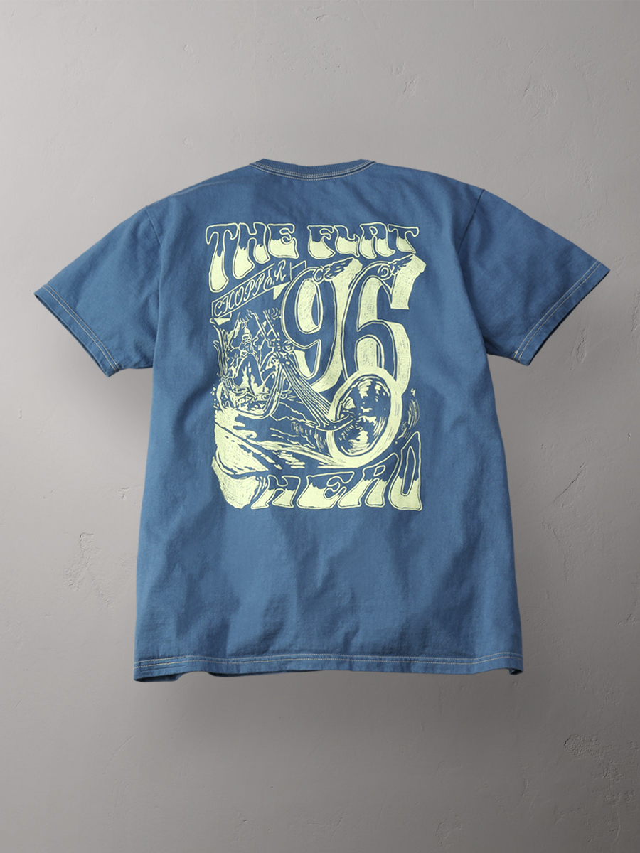 3本針の1本外し Tシャツ FN-THC-053