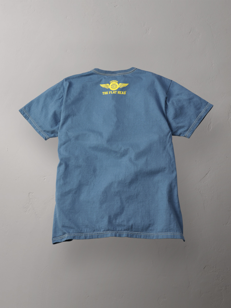 3本針の1本外し Tシャツ FN-THC-203