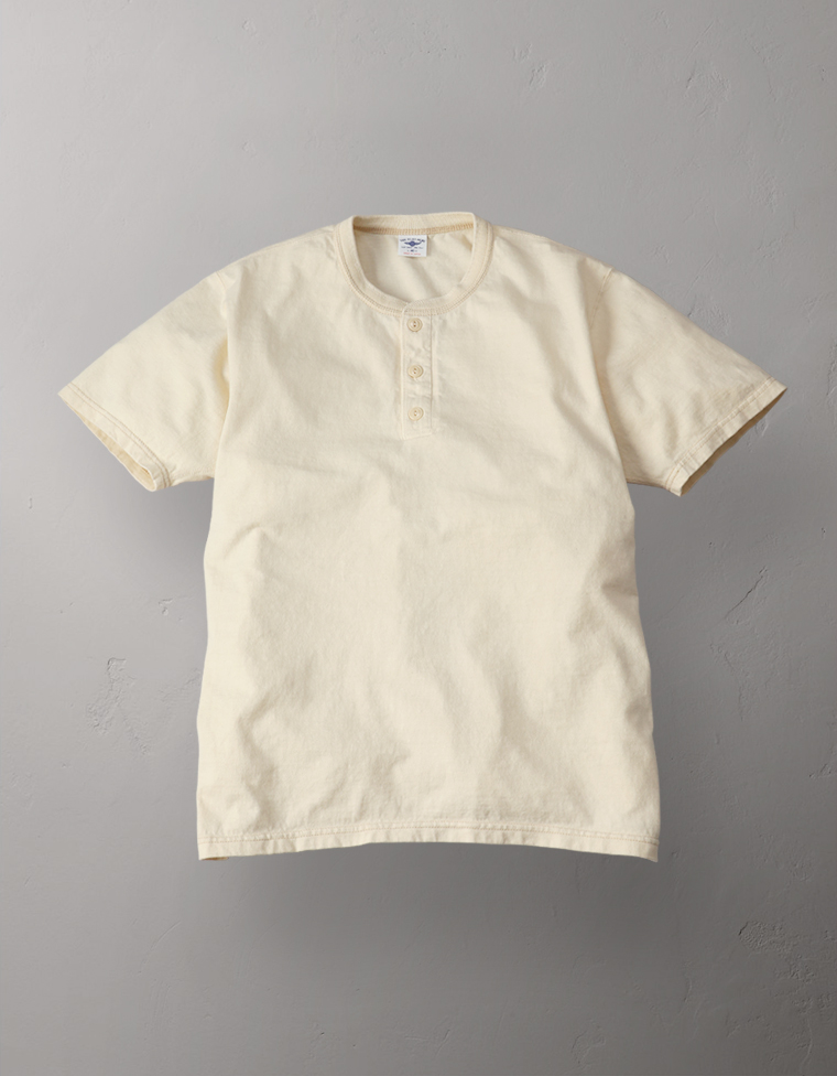 ヘンリーネックTシャツ