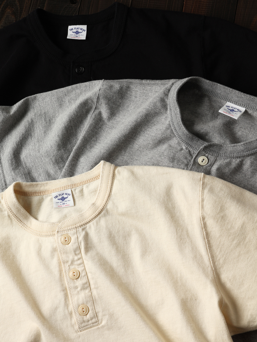 ヘンリーネックTシャツ FN-TSH-003