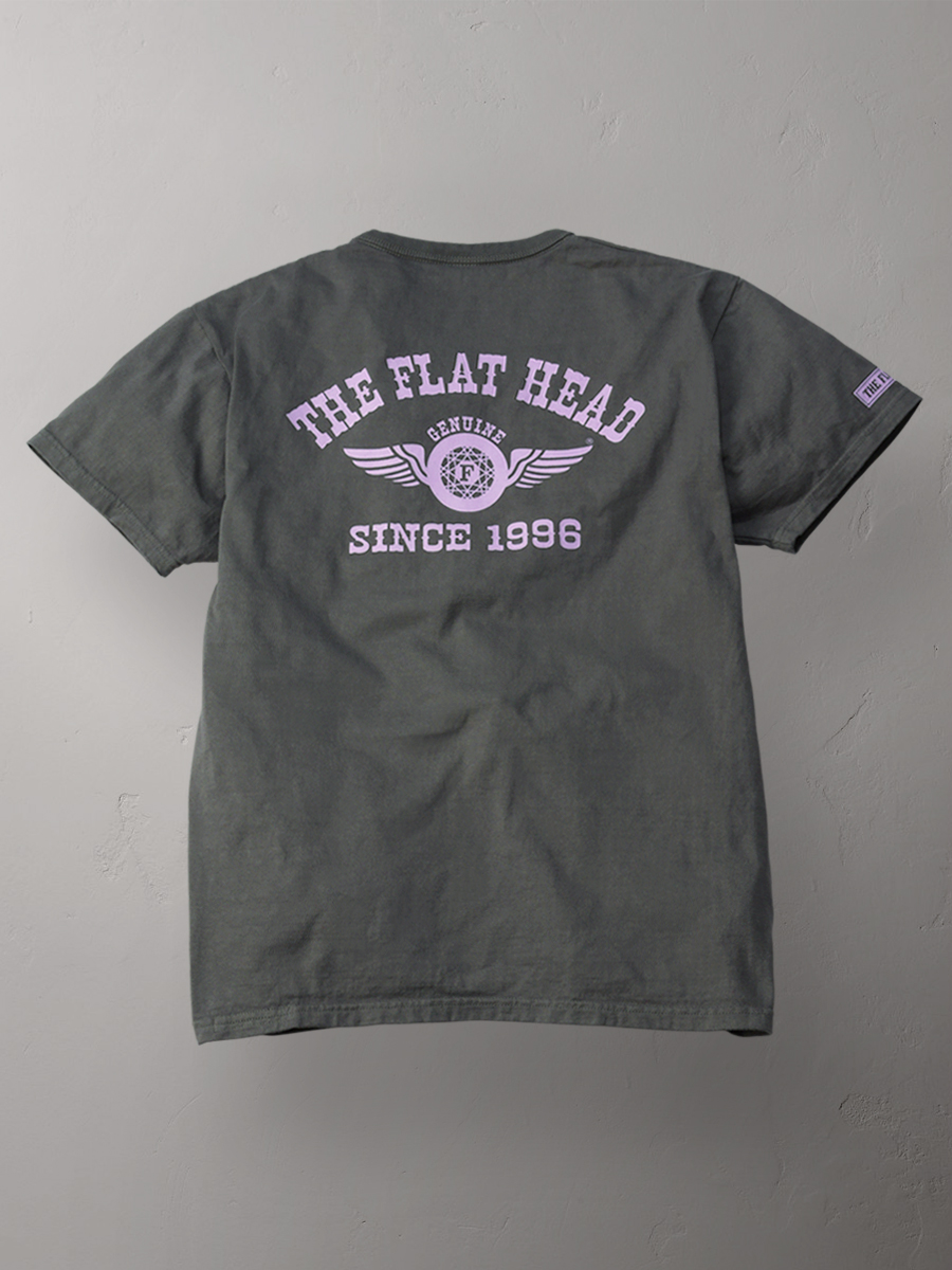 ウェブショップ&本店限定 3本針の1本外し Tシャツ FN-THC-202EC