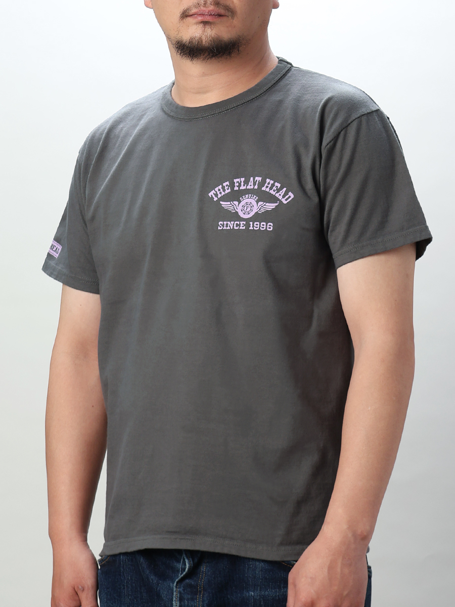 ウェブショップ&本店限定 3本針の1本外し Tシャツ FN-THC-202EC