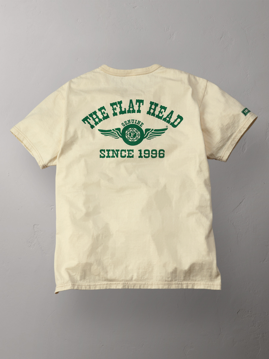 ウェブショップ&本店限定 3本針の1本外し Tシャツ FN-THC-202EC
