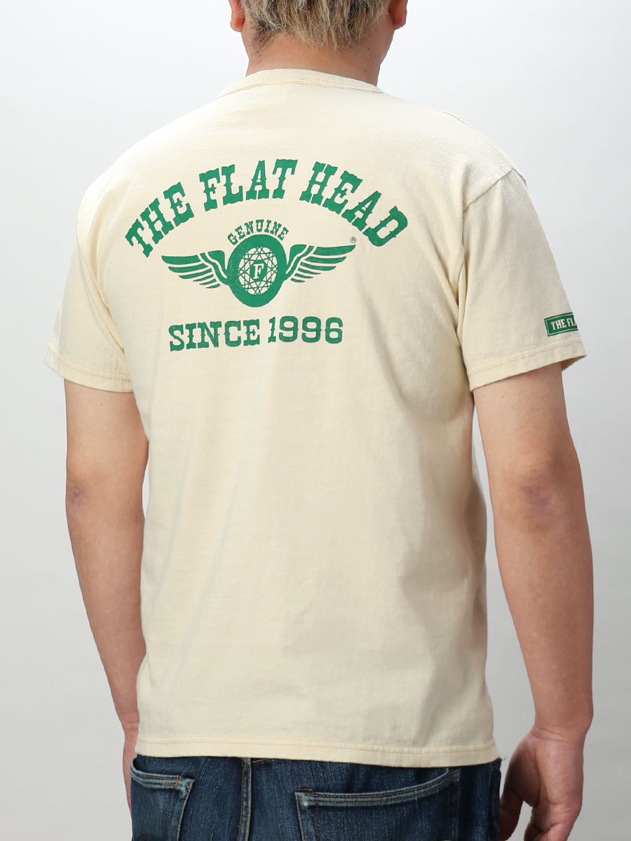 ウェブショップ&本店限定 3本針の1本外し Tシャツ FN-THC-202EC