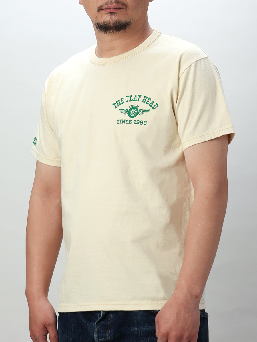 ウェブショップ&本店限定 3本針の1本外し Tシャツ FN-THC-202EC