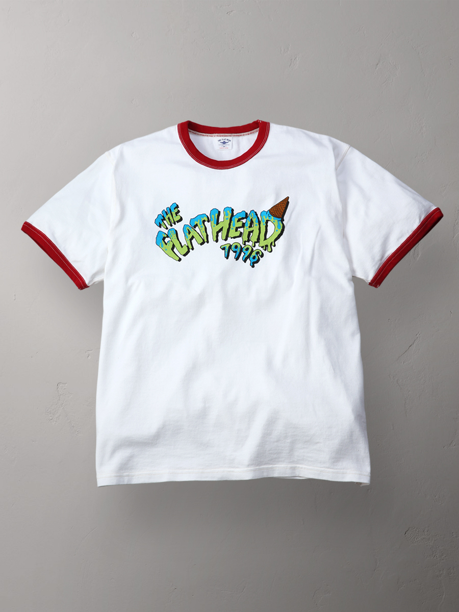 吊り生地 双糸 リンガーTシャツ FN-TMR-101
