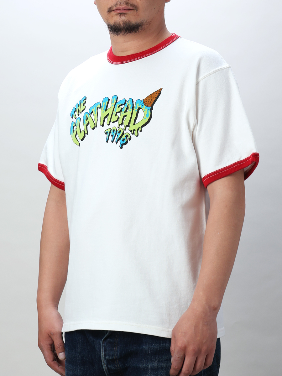 吊り生地 双糸 リンガーTシャツ FN-TMR-101