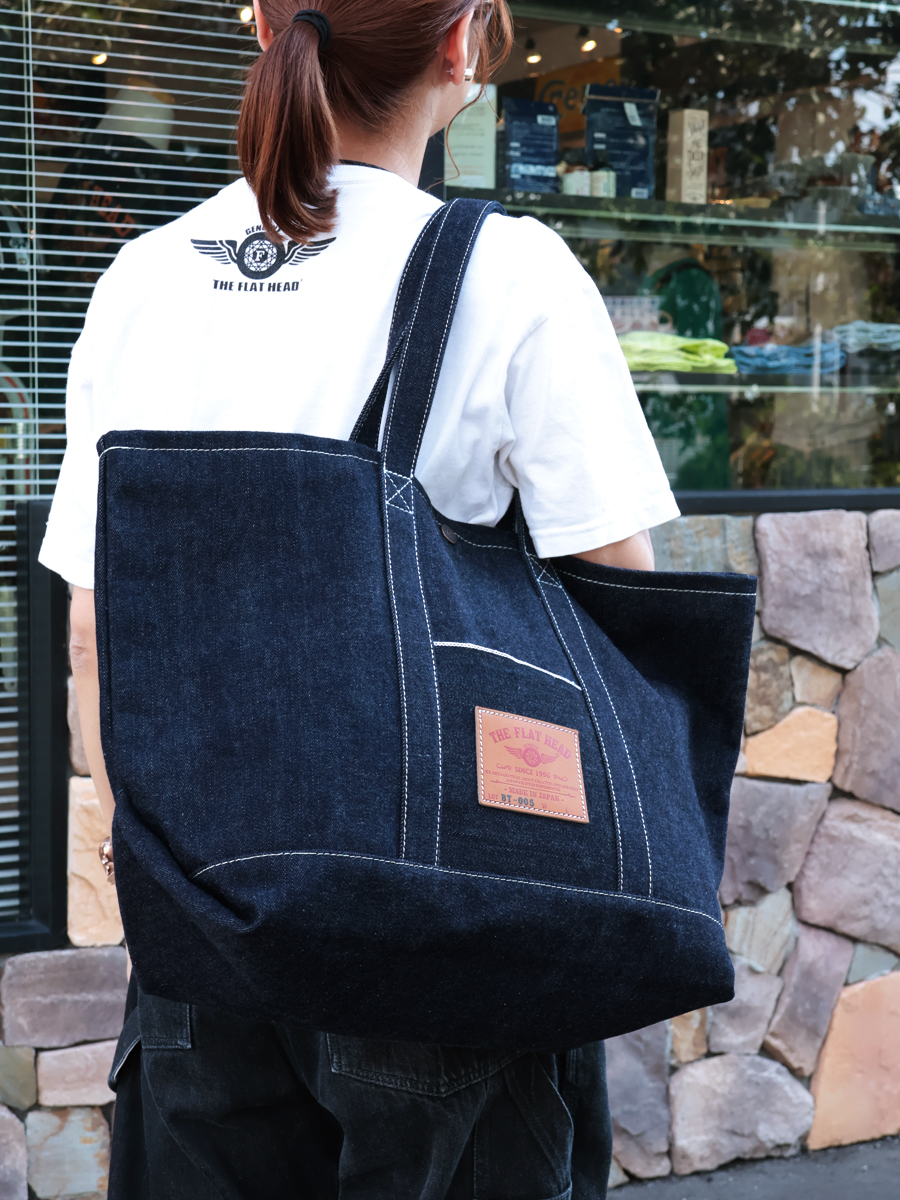 18oz デニムトートバッグ FN-BT005