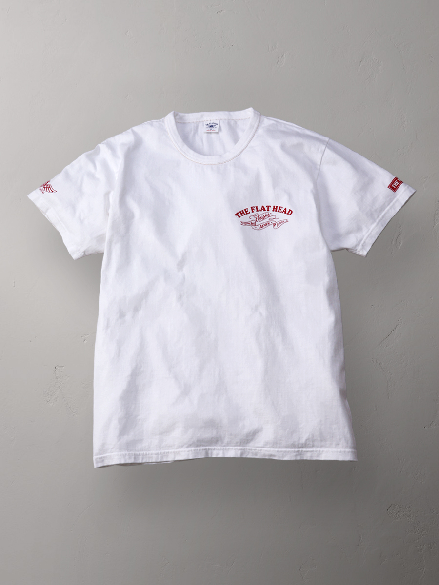 ウェブショップ限定 3本針の1本外し Tシャツ FN-THC-043EC