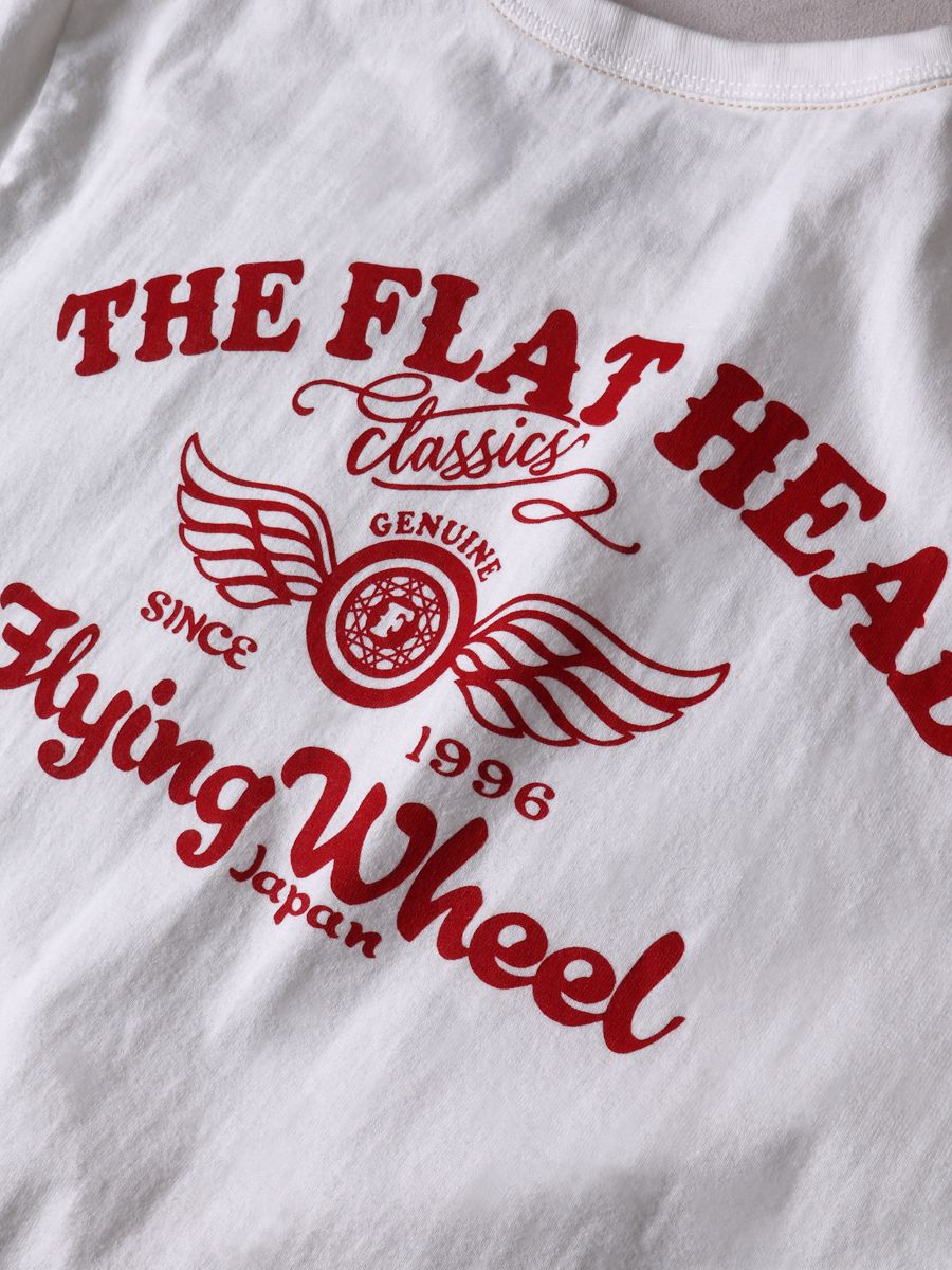 ウェブショップ限定 3本針の1本外し Tシャツ FN-THC-043EC