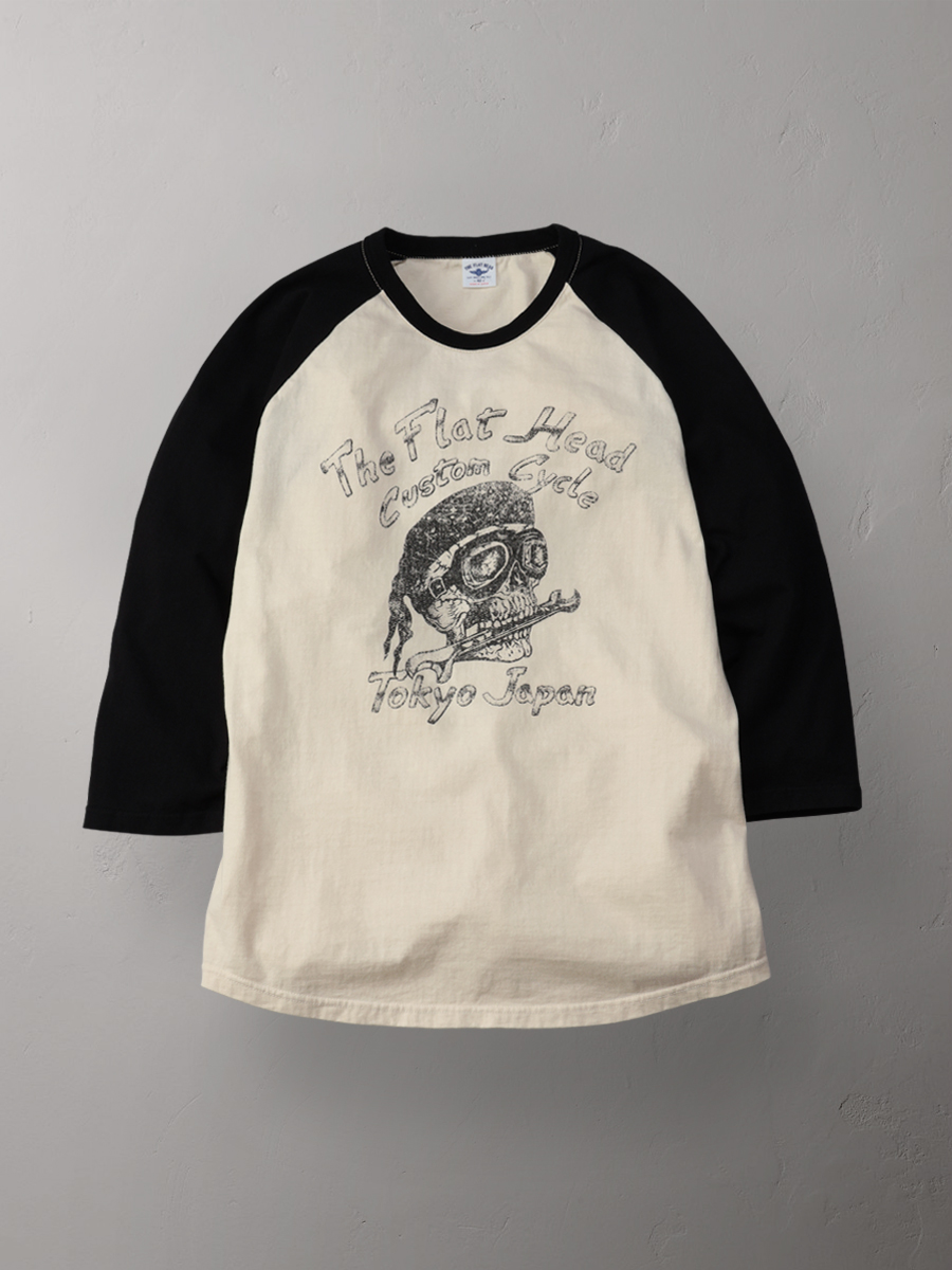 ラグラン 七分袖 Tシャツ FN-TSRB-004