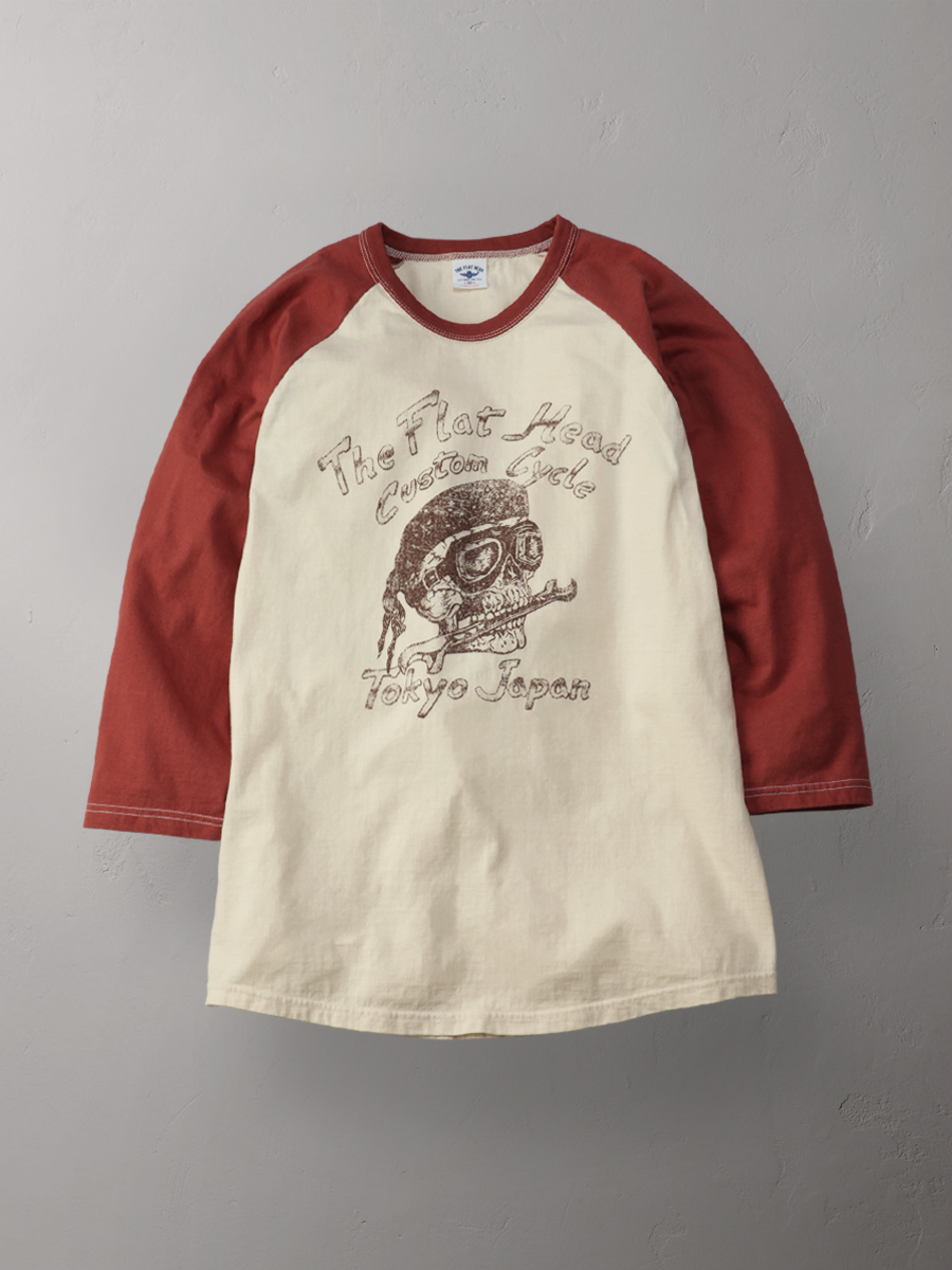 ラグラン 七分袖 Tシャツ FN-TSRB-004