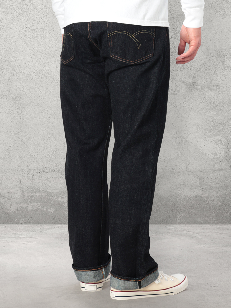 14.5oz ワイドストレート ジーンズ FN-3004