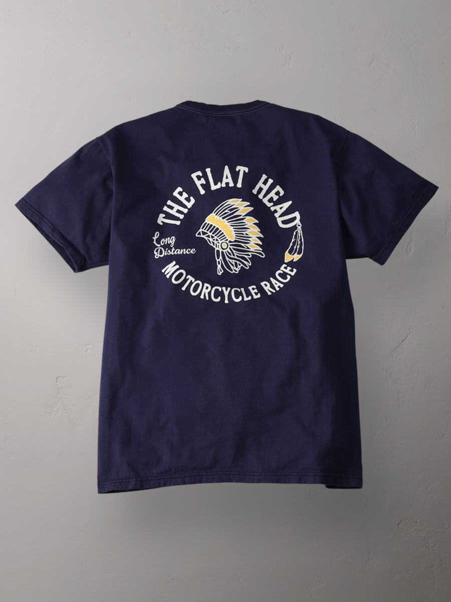 3本針の1本外し Tシャツ FN-THC-048