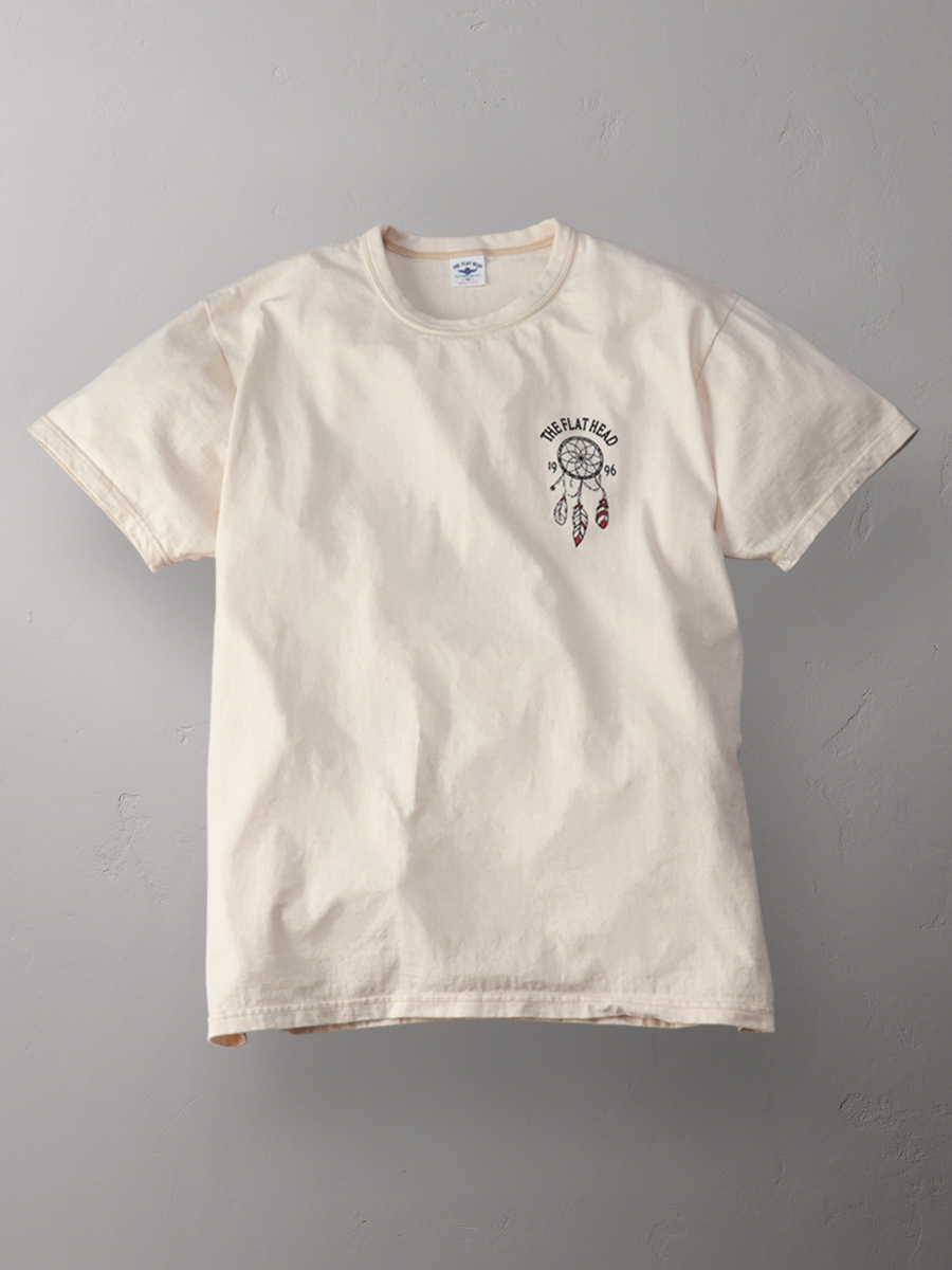 3本針の1本外し Tシャツ FN-THC-048