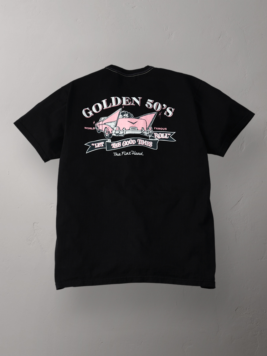 3本針の1本外し Tシャツ FN-THC-063